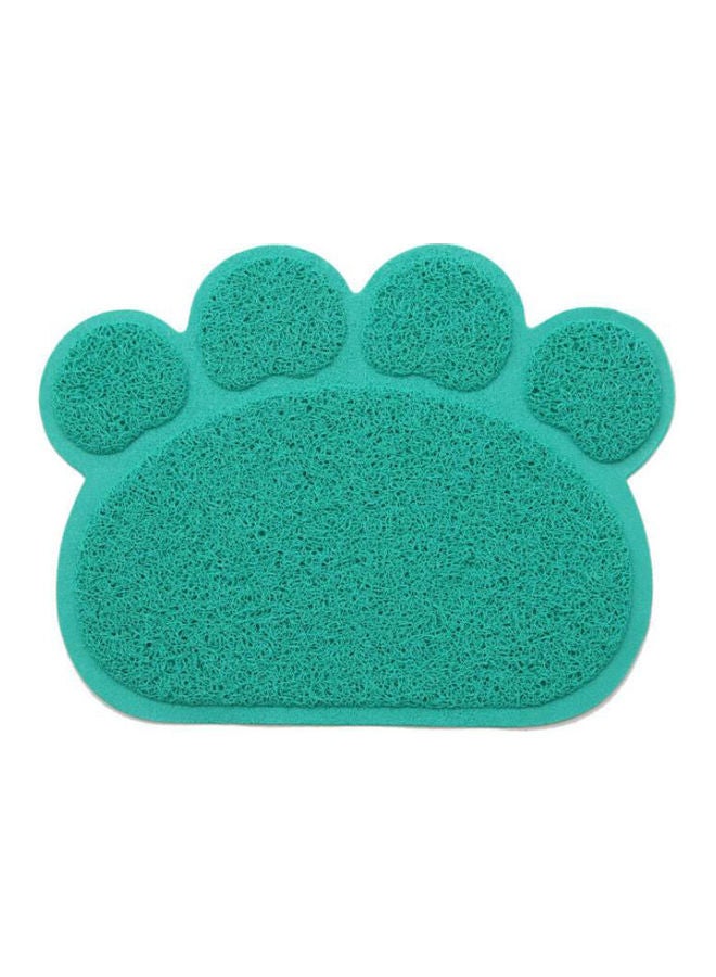 Cat Paw Bathing Mat Bluish Green 40x30cm - Image 1