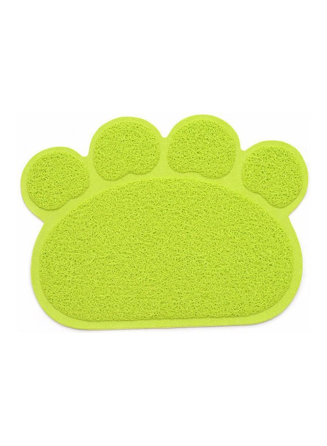 Cat Paw Bathing Mat green 40x30cm - Image 1
