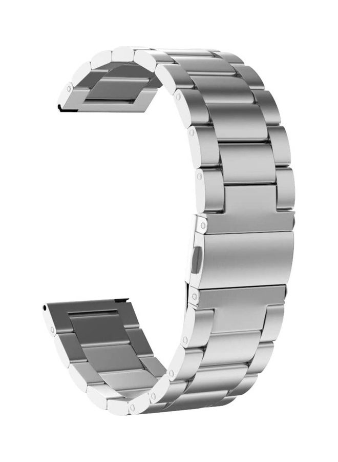 HuHa Stainless Steel Replacement Band For Fossil Watch Gen 5 Carlyle Silver - Image 1
