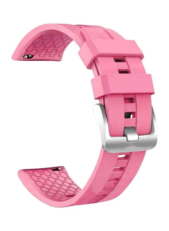 HuHa Sports Silicone Replacement Band Pink - Image 1