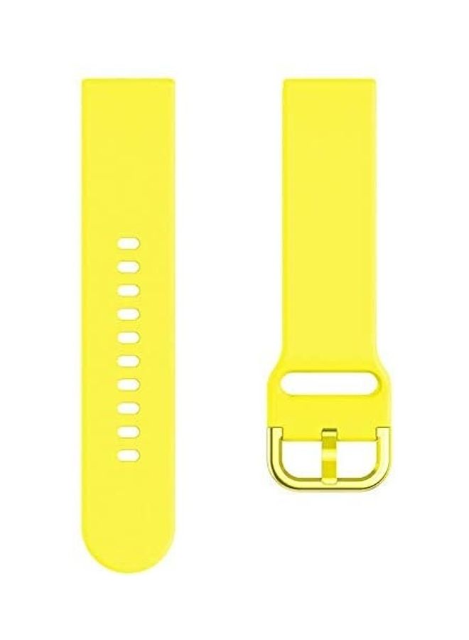 HuHa Replacement Band For Honor Magic Watch 2 46mm Yellow - Image 3