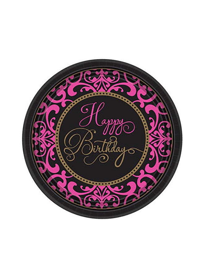 Amscan Happy Birthday Plate