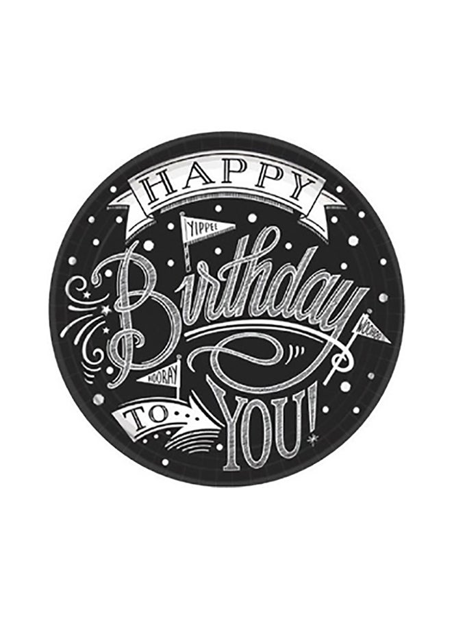 Amscan Birthday Paper Plate