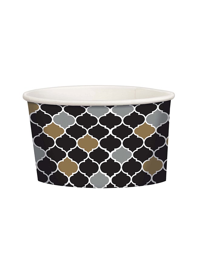 Amscan BLACK TREAT CUPS 12PCS