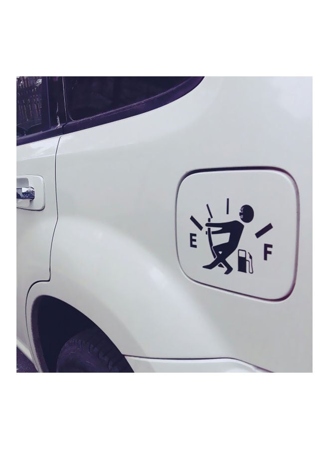 Reflective Oil Shortage Car Body Styling Sticker - Image 3