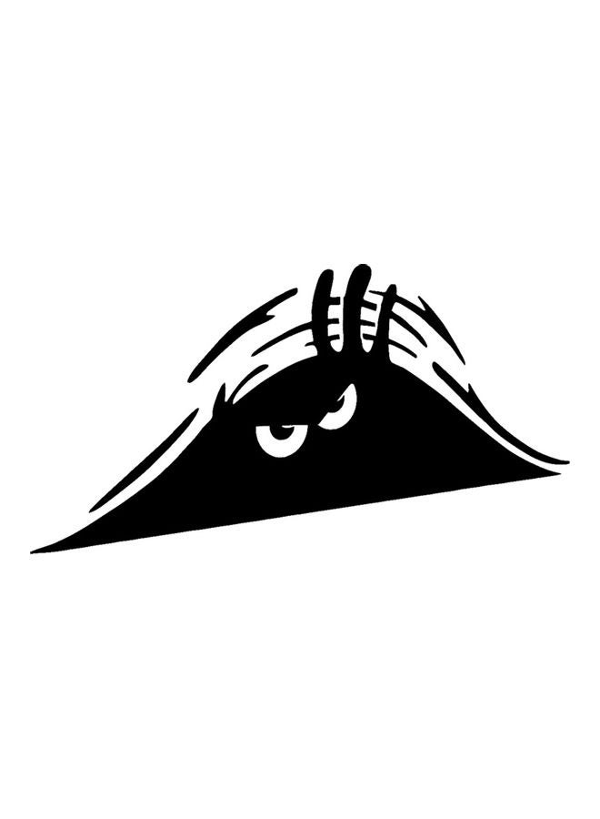 Peeking Monster Self-Adhesive Car Sticker - Image 1
