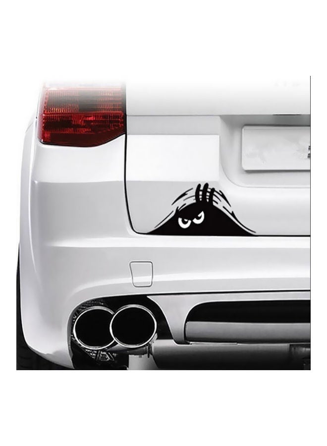 Peeking Monster Self-Adhesive Car Sticker - Image 2