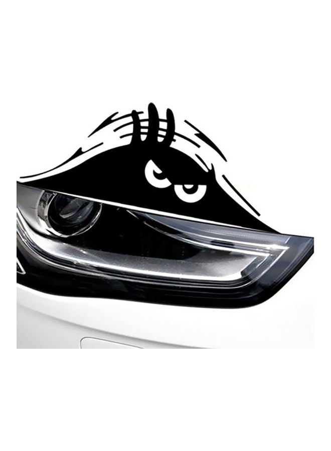 Peeking Monster Self-Adhesive Car Sticker - Image 3