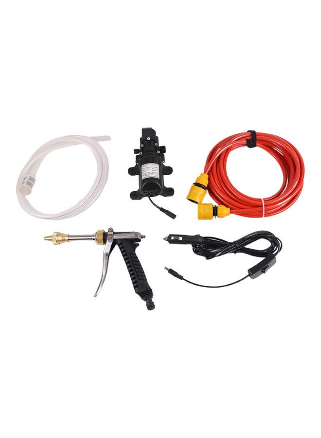Generic 5-Piece 12V Portable Car High Pressure Washer Kit  - Image 1
