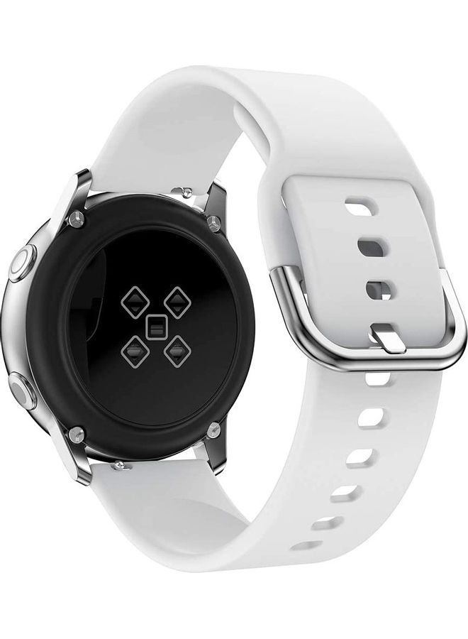 HuHa - Silicone Replacement Band For Fossil Watch Gen 5 Garrett White - Image 1