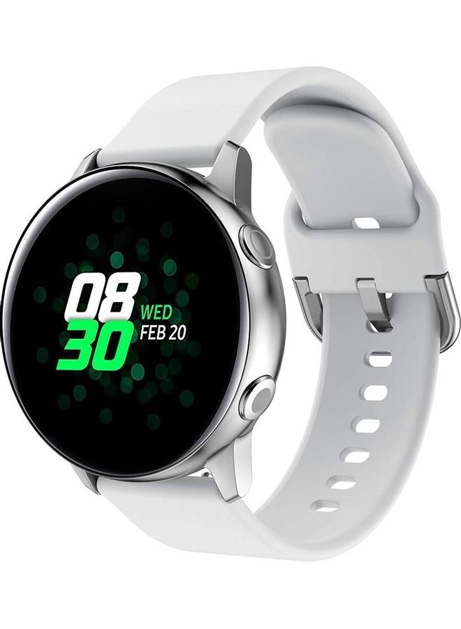 HuHa - Silicone Replacement Band For Fossil Watch Gen 5 Garrett White - Image 1