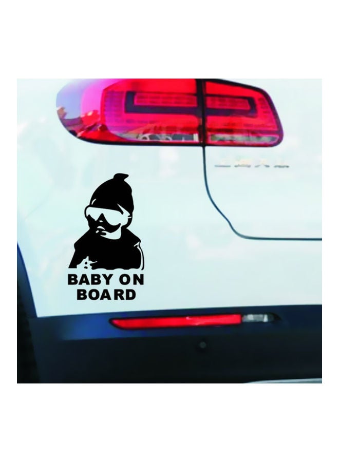 ملصق ذاتي اللصق للسيارة يحمل عبارة Baby On Board - Image 2