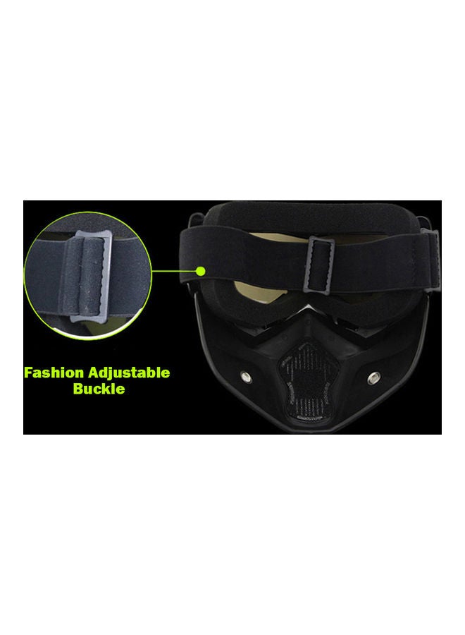 Generic Motorcycle Face Tactical Goggles  - Image 2