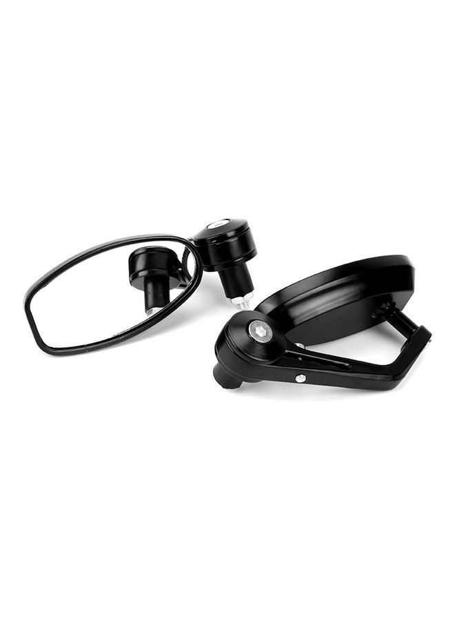 Generic 2-Piece Motorcycle Rear View Mirror Handlebar Mount  - Image 1