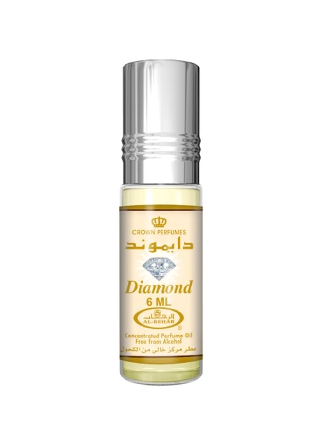 Al Rehab Diamond Concentrated Perfume Oil Without Alcohol 6ml  - Image 1