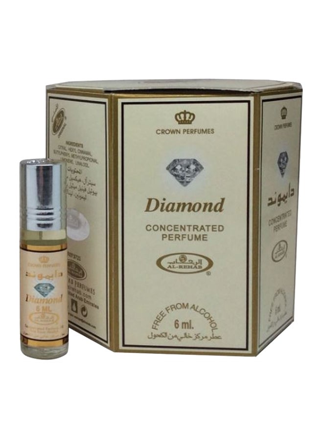 Al Rehab Diamond Concentrated Perfume Oil Without Alcohol 6ml  - Image 2