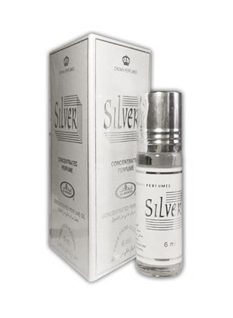 Al Rehab Silver Concentrated Perfume Oil Without Alcohol 6ml