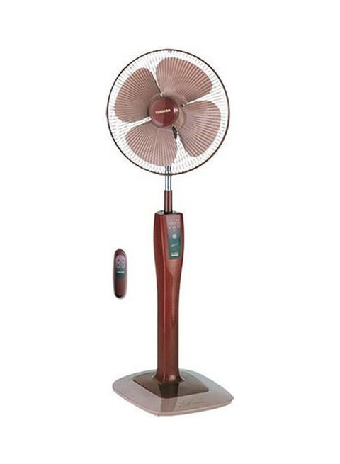 Stand Fan With A Remote TSF-410 Red