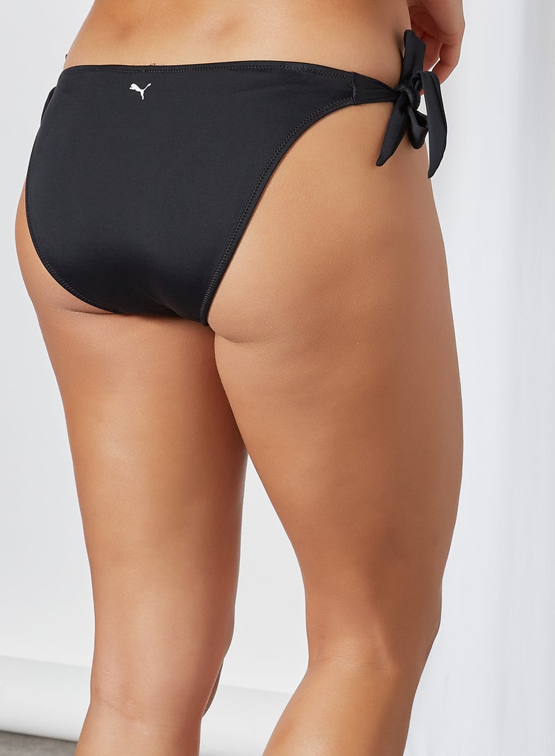 PUMA - Essential Side Strap Bikini Bottom Black - Image 1