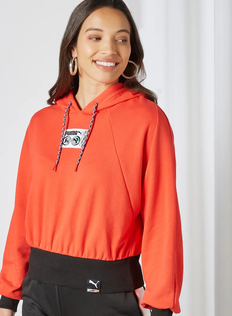 PUMA PI Hoodie Poppy Red
