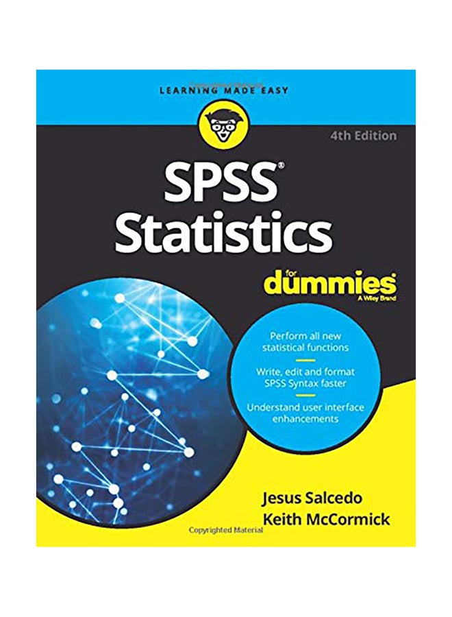SPSS Statistics For Dummies Paperback English by Jesus Salcedo - 44112