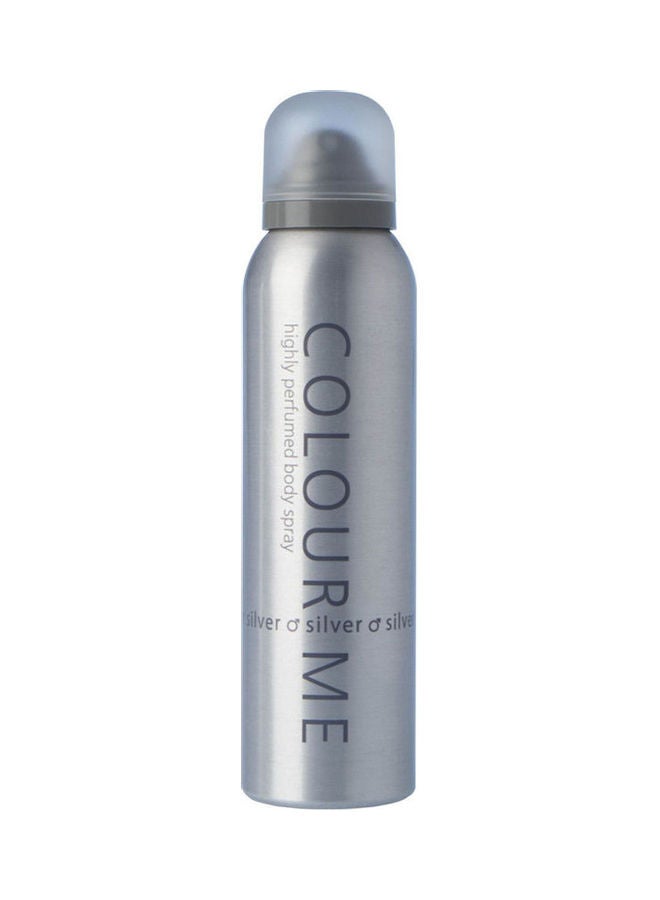 Colour Me Highly Perfumed Body Silver 150 ml