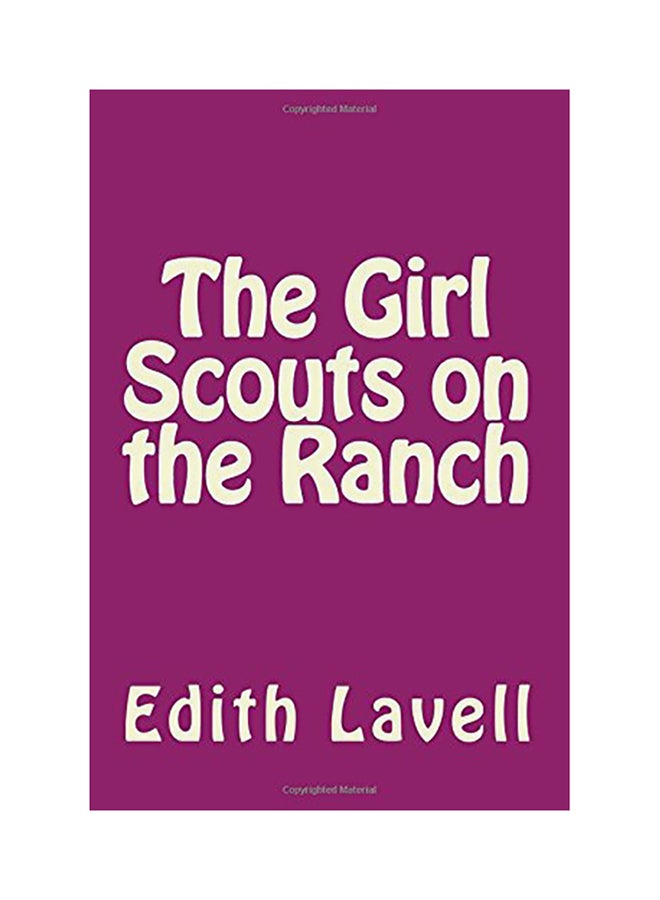 The Girl Scouts On The Ranch Paperback English by Edith Lavell