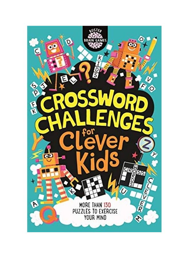 Crossword Challenges For Clever Kids Paperback by Various - 44378 