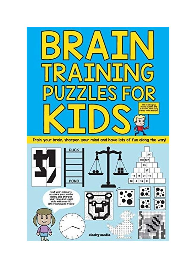 Brain Training Puzzles paperback 