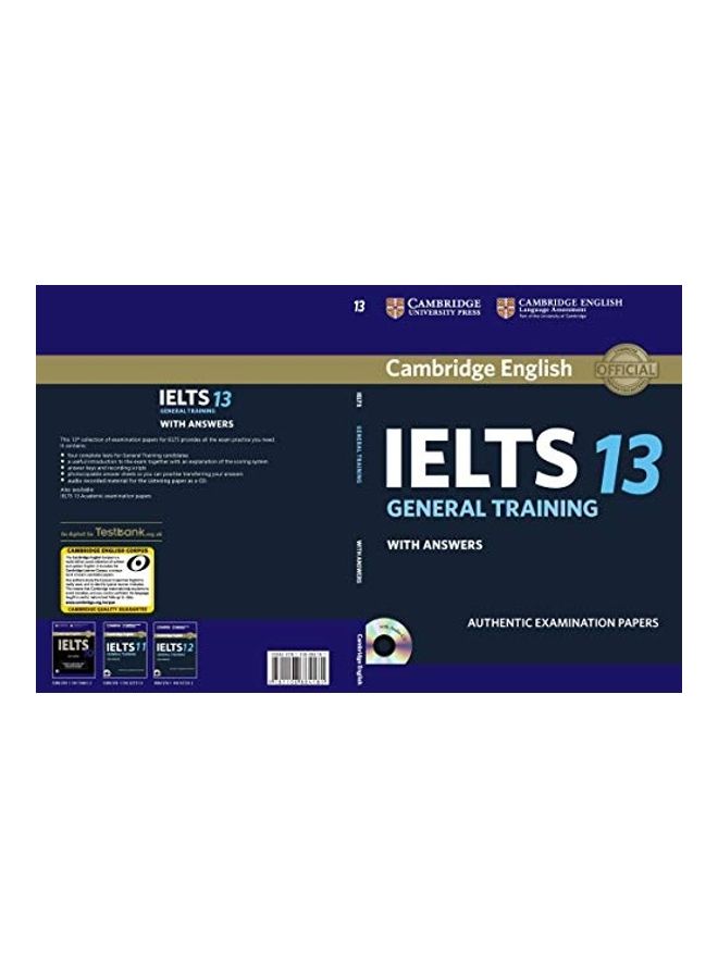 كتاب الطالب للتدريب العام على امتحان IELTS 13 من Cambridge 