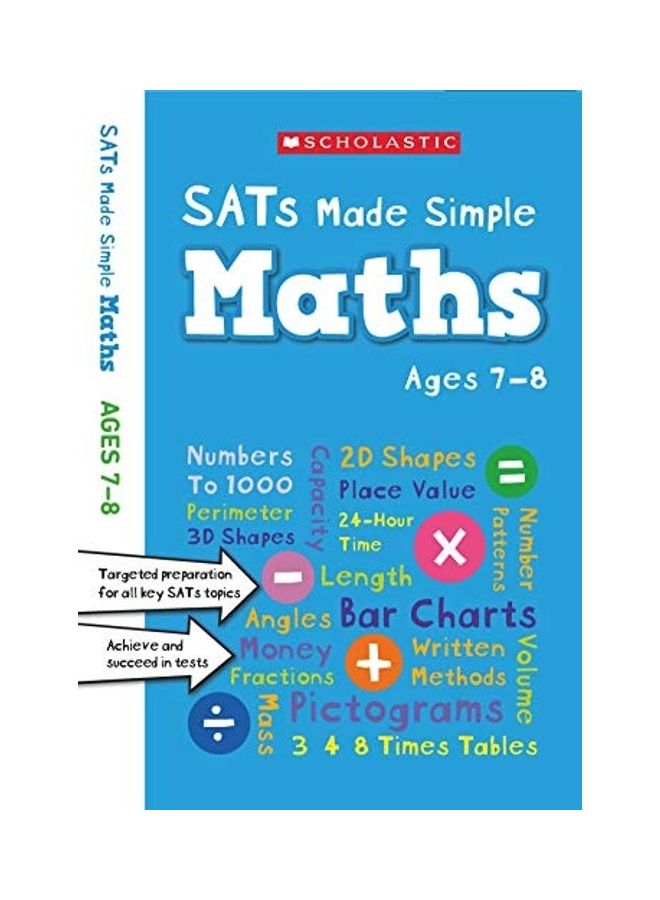 Sats Made Simple Maths Ages 7-8 Paperback by Ann Montague-Smith - 43622 