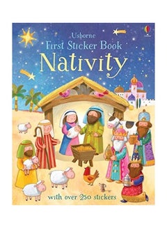 First Sticker Book Nativity Paperback by Felicity Brooks - 01-09-2016 
