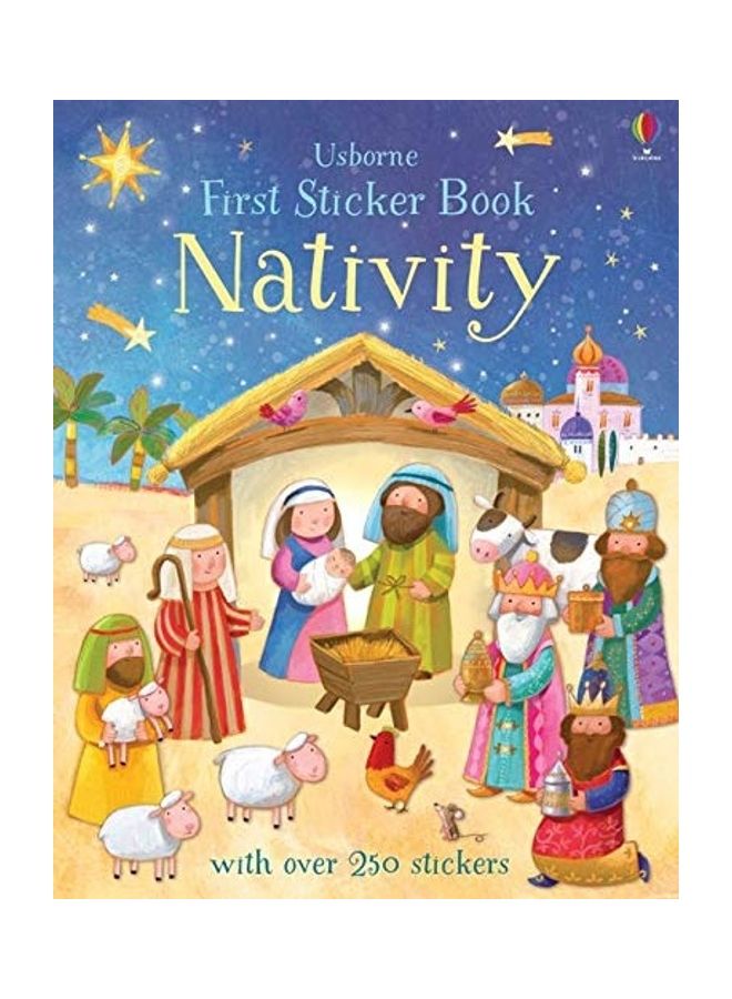 First Sticker Book Nativity Paperback by Felicity Brooks - 01-09-2016 