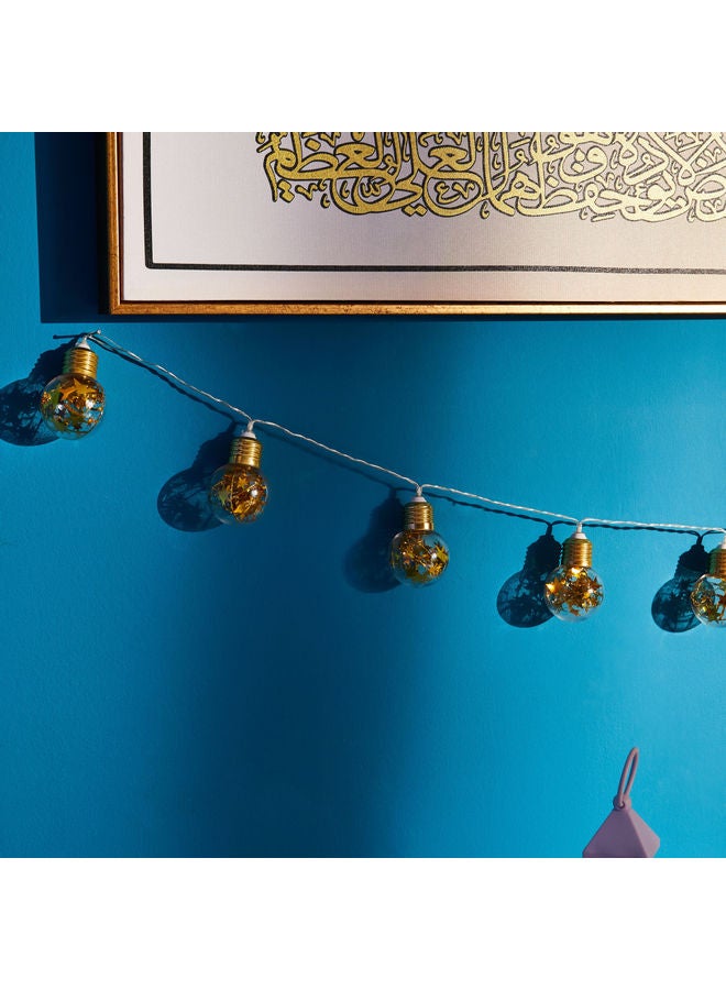 Home Box - Orla 10 LED Bulb String Lights Gold 5 x 165cm - Image 1