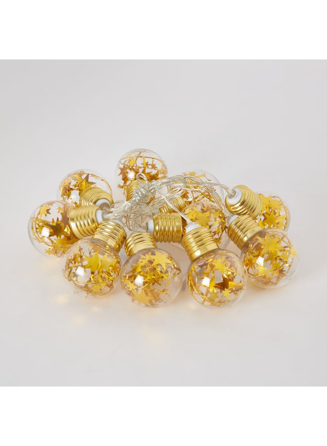 Home Box - Orla 10 LED Bulb String Lights Gold 5 x 165cm - Image 1