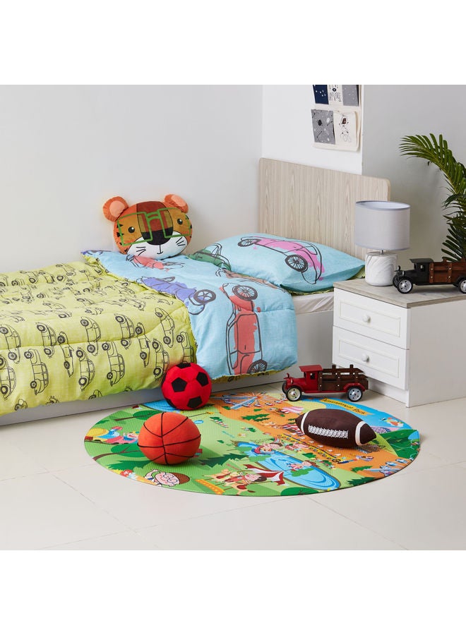 Home Box - Charm Amusement Park Play Mat Multicolour 120 x 120cm - Image 1