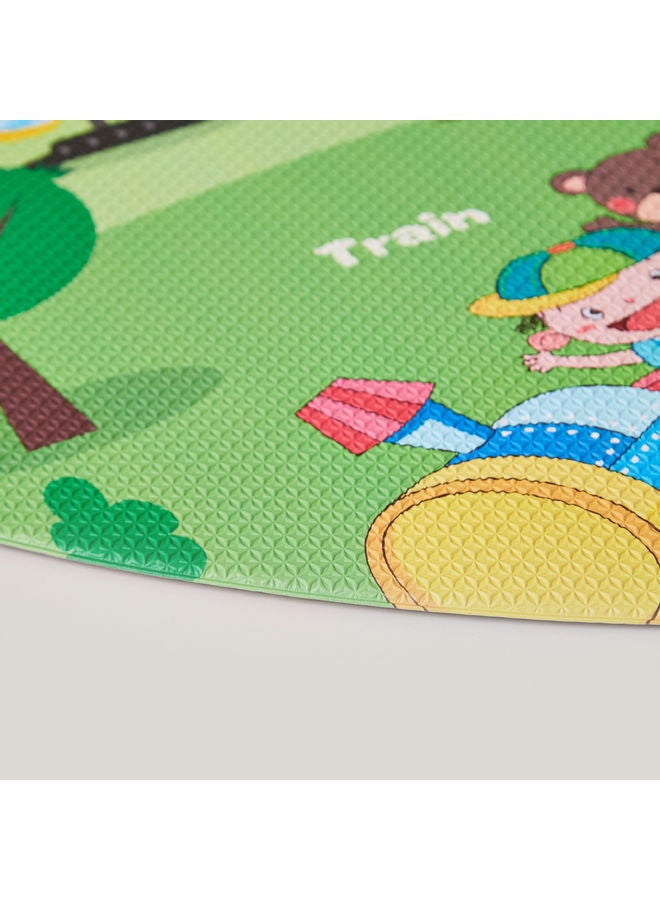 Home Box - Charm Amusement Park Play Mat Multicolour 120 x 120cm - Image 1