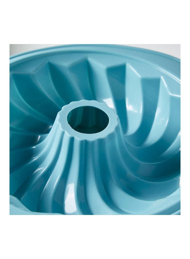 Home Box Silicone Cake Pan Mould Blue 6x26.5cm  - Image 4