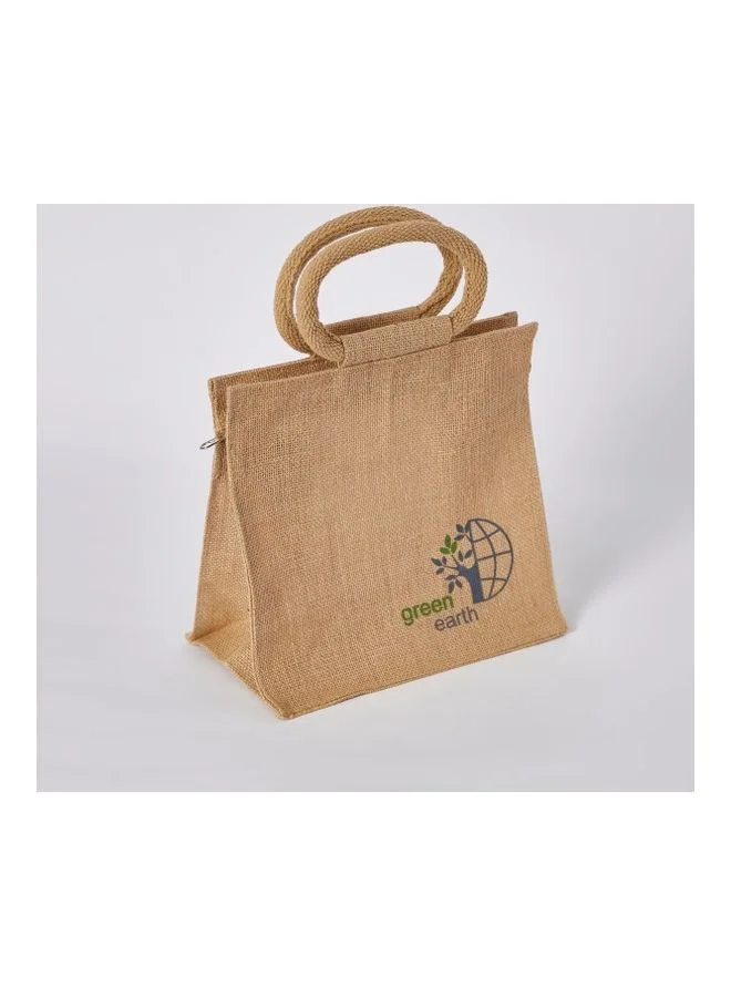Home Box Go Green Lunch Bag With Zipper