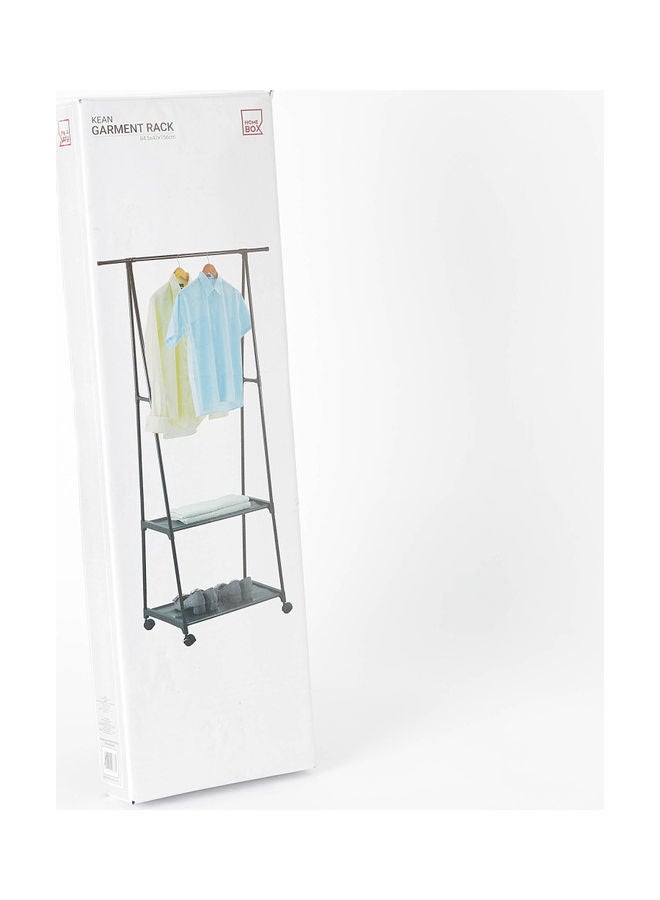 Home Box Garment Rack Black 156 x 84.5cm  - Image 1