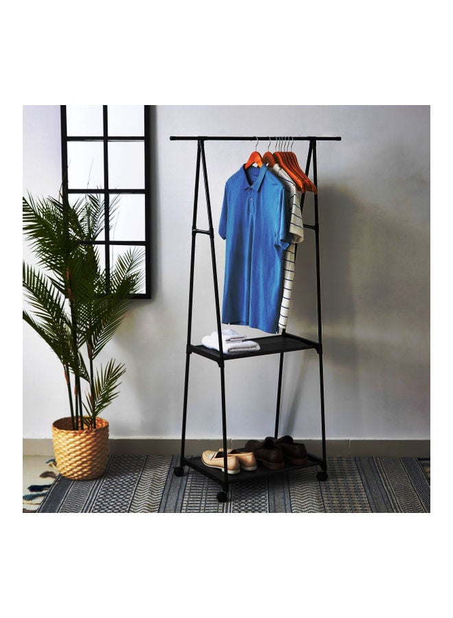Home Box Garment Rack Black 156 x 84.5cm  - Image 2