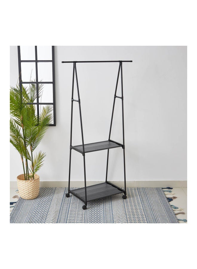 Home Box Garment Rack Black 156 x 84.5cm  - Image 3