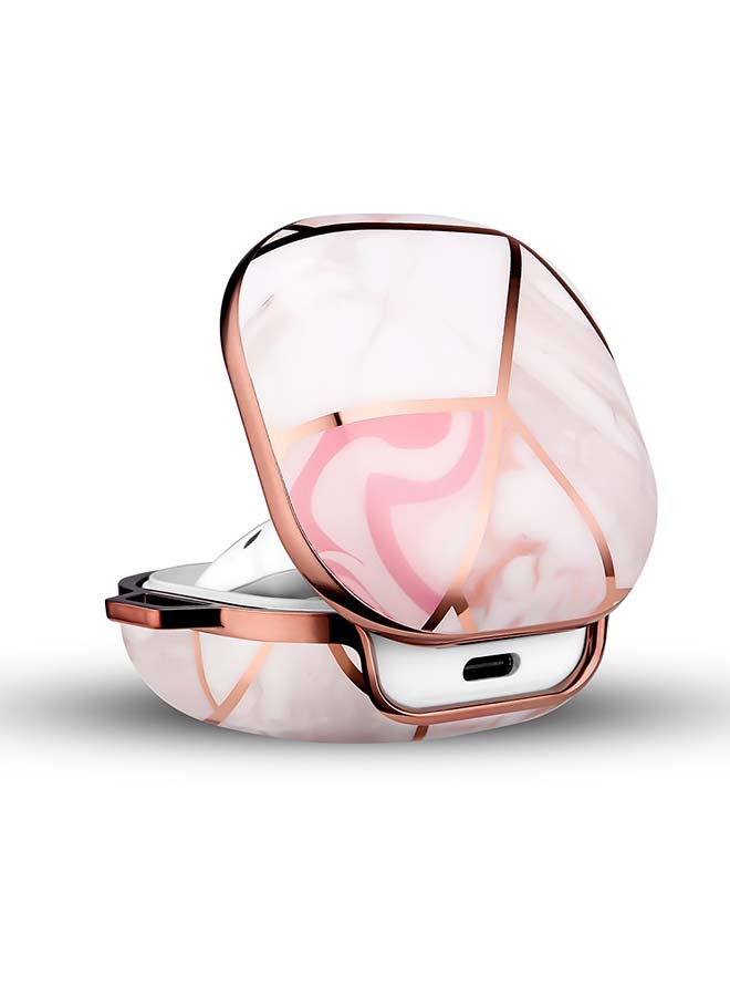 O Ozone - Protective Case Cover For Galaxy Buds Live With Keychain Hook Multicolour - Image 1