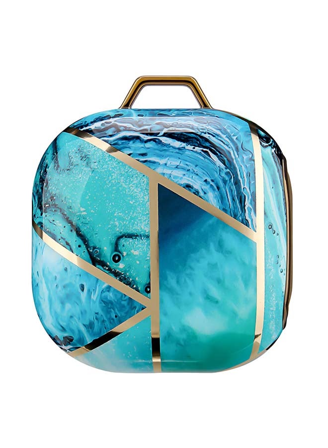 أو أوزون غطاء حماية واقٍ لسماعات جالاكسي بادز برو مع خطاف لسلسلة المفاتيح باللون: الأزرق، الذهبي - Image 3