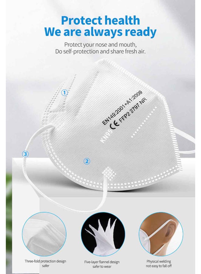 Generic - 10-Piece Disposable KN95 Face Mask - Image 1