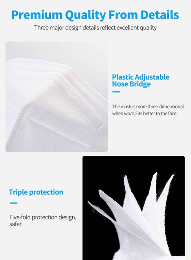 Generic - 10-Piece Disposable KN95 Face Mask - Image 1