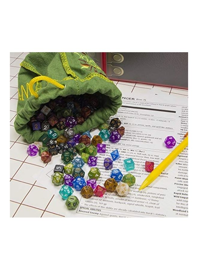 140-Piece Polyhedral Dice Set With Bag - v1613028422/N44328803A_2