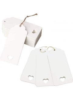 Premify 200-Piece Gift Tags With Jute Wrap Multicolour  - Image 3