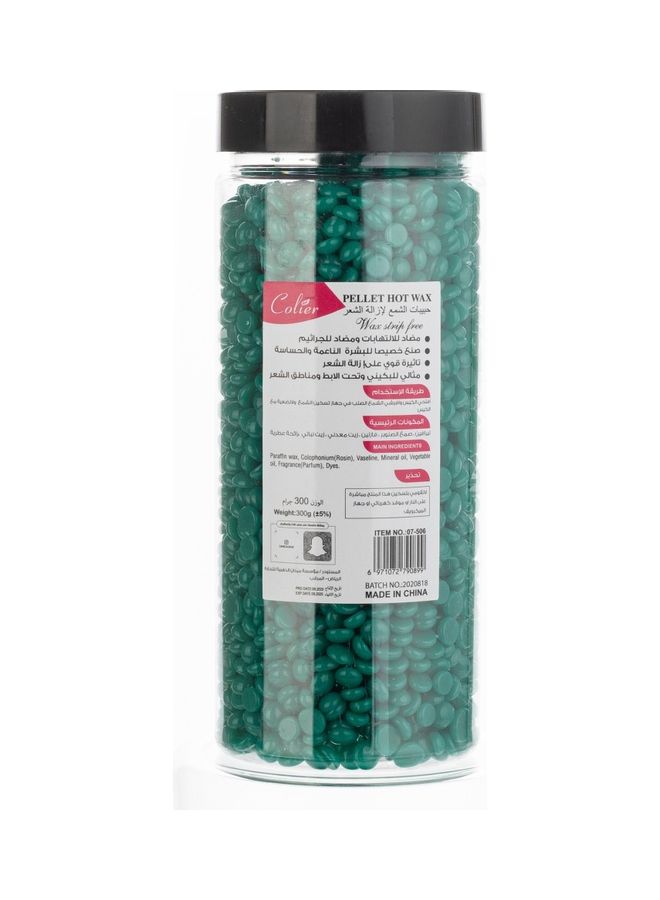 COLIER New Pellet Hot Wax Green 300grams  - Image 2