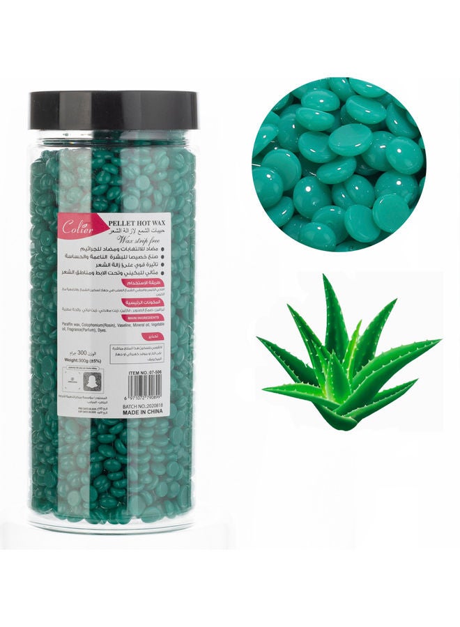 COLIER New Pellet Hot Wax Green 300grams  - Image 1